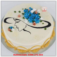 BCN809 Mẫu bánh sinh nhật cho Nữ