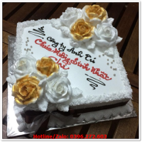 BCN44 Mẫu bánh kem sinh nhật cho nữ