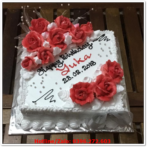 BCN134 Mẫu bánh sinh nhật cho Nữ