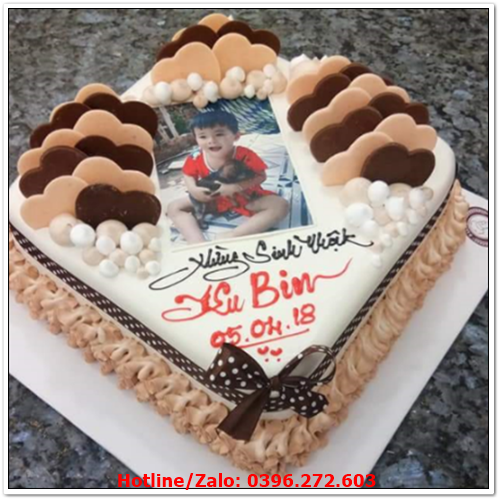 Sản phẩm bánh gato sinh nhật in hình ảnh - in hình lên bánh