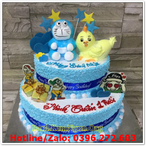 Bánh Kem Decor Doraemon - Thu Hường Bakery