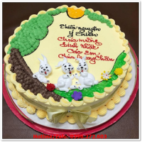 Bánh kem sinh nhật Bắp – Bánh gato sinh nhật được làm từ Bắp non